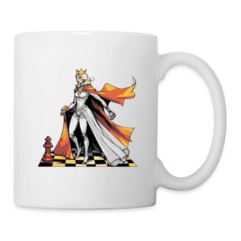 La reine blanche - Mug blanc - blanc - Droite