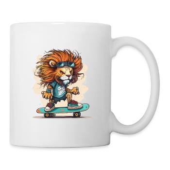 Lions-Rampe - Tasse - Weiß - Rechts