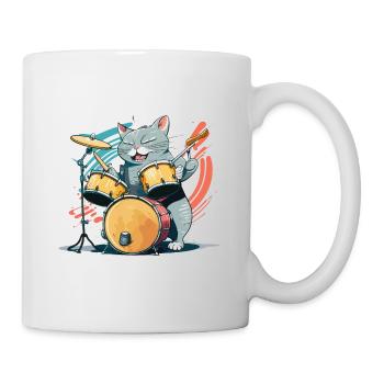 Beat Cat - Mug - white - Right