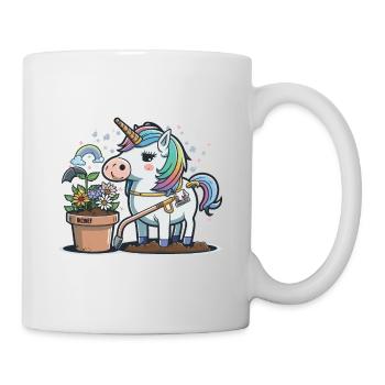 Fleurs magiques - Mug blanc - blanc - Droite
