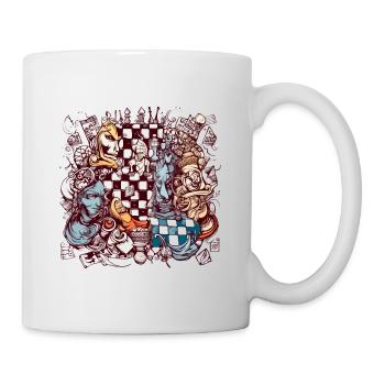 Chess abstraction n°3 - Mug - white - Right