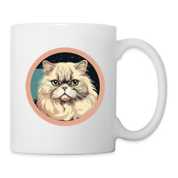 Perserkatze - Tasse - Weiß - Rechts