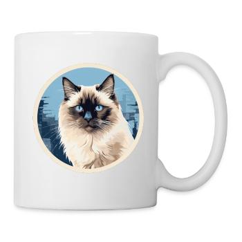 Burmese Cat - Mug - white - Right