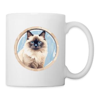 Burmese Cat - Mug - white - Right