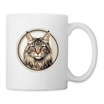 American Bobtail Cat - Mug - white - Right