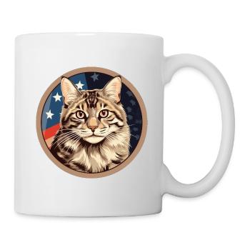 American Bobtail Cat - Mug - white - Right