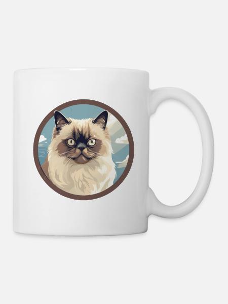 Himalayan cat - Tasse - Weiß