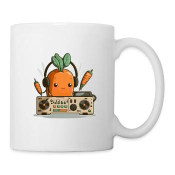 Battements de carottes - Mug blanc - blanc - Droite