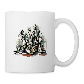 Chess composition n°5 - Mug - white - Right
