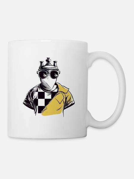 Der Narr - Tasse - Weiß