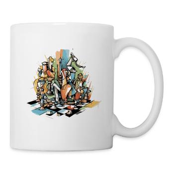 Chess composition n°6 - Mug - white - Right