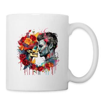 Tattoo Design for Man and Woman - Mug - white - Right