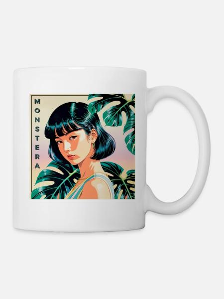 Monstera - Mug - white