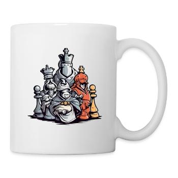 The Chess Shock Team - Mug - white - Right