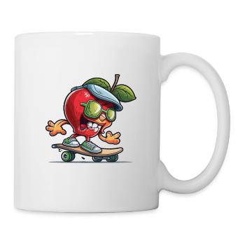 Apple Skater - Mug - white - Right