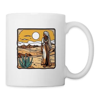 Walk through the desert - Mug - white - Right