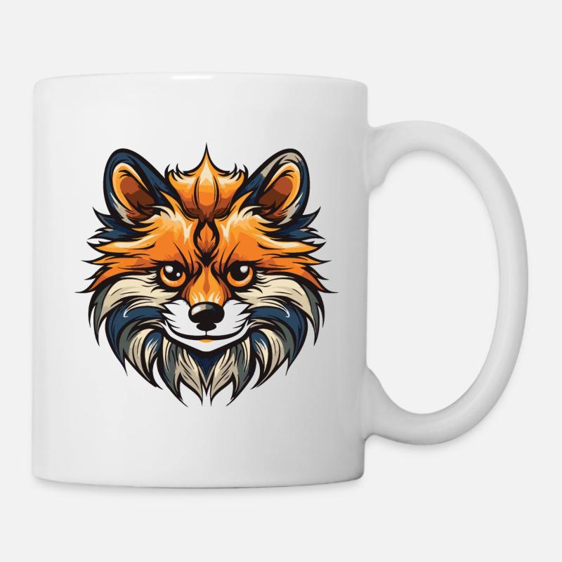 Pomeranian Hund Portrait - Tasse - Weiß