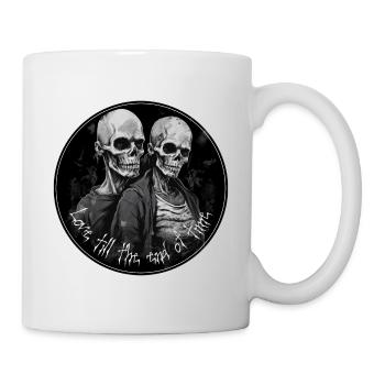 Love until the end of time - Mug - white - Right