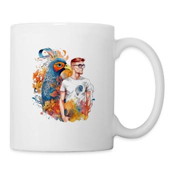 Davi der Phönix - Tasse - Weiß - Rechts