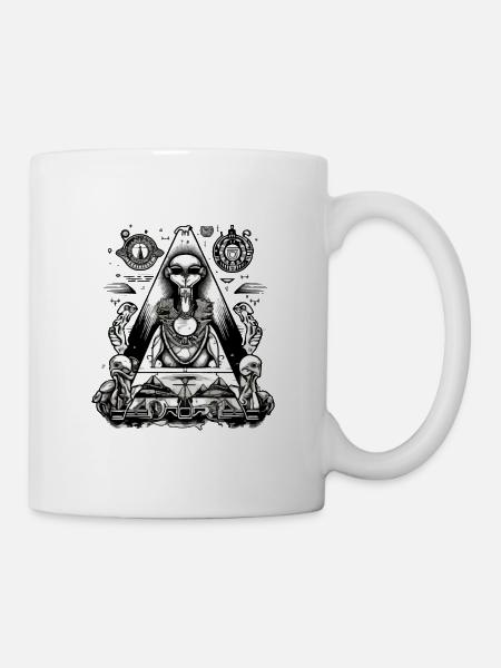 Zim, der außerirdische Pharao - Tasse - Weiß