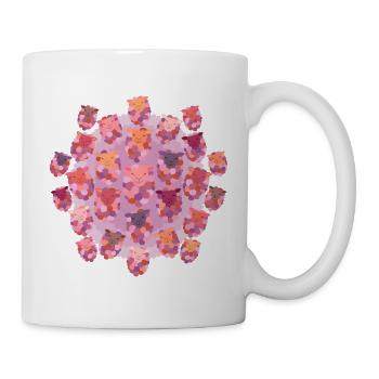 Compter les moutons Multi - Mug blanc - blanc - Droite