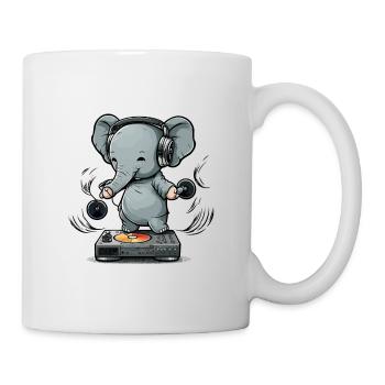 Battements d’éléphant - Mug blanc - blanc - Droite