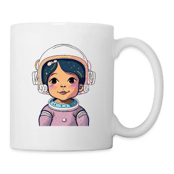 Astronaute mignon #2 - Mug blanc - blanc - Droite