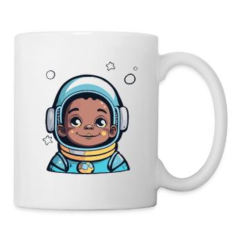 Astronaute mignon #3 - Mug blanc - blanc - Droite