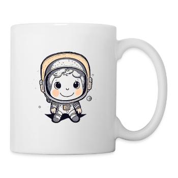 Astronaute mignon #4 - Mug blanc - blanc - Droite