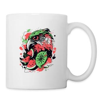 Brazi the falcon - Mug - white - Right