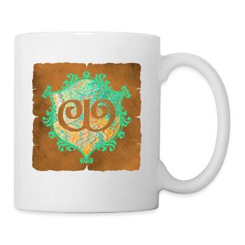 E 36 W - Mug blanc - blanc - Droite