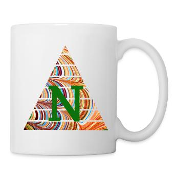 Dreieck E 56 N - Mug blanc - blanc - Droite