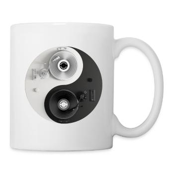 Yin yang music - Mug blanc - blanc - Droite