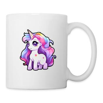 Einhorn - Tasse - Weiß - Rechts