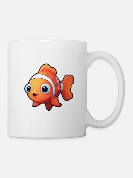 Clownfisch - Tasse - Weiß