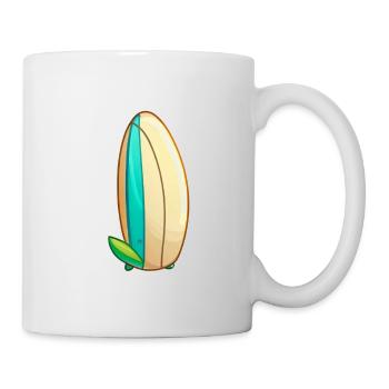 Surfer sur les vagues - Mug blanc - blanc - Droite