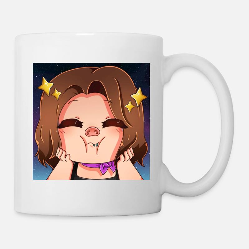 Sarahs Asmr House Pig yummie - Tasse - Weiß