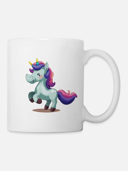 Einhorn - Tasse - Weiß