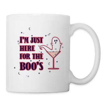 Halloween Geist - Tasse - Weiß - Rechts