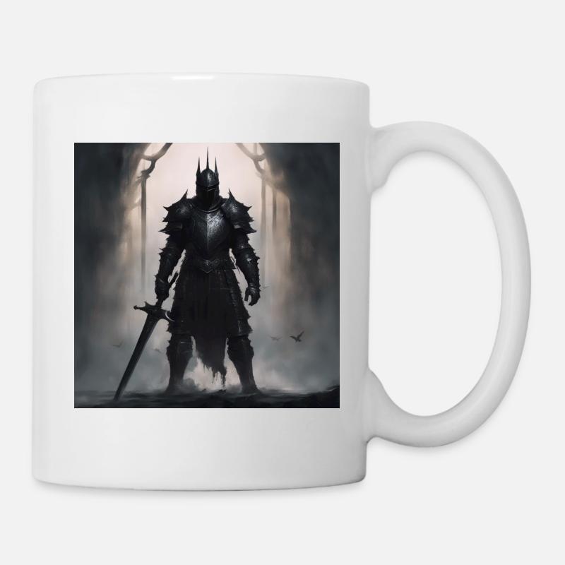 Black Knight - Tasse - Weiß