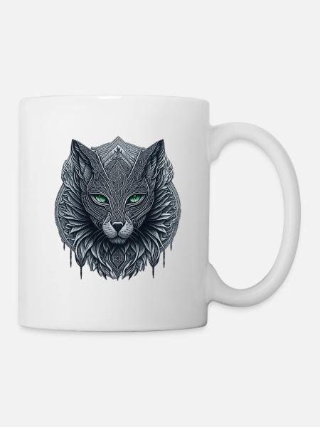 Totem du Chat - Mug blanc - blanc