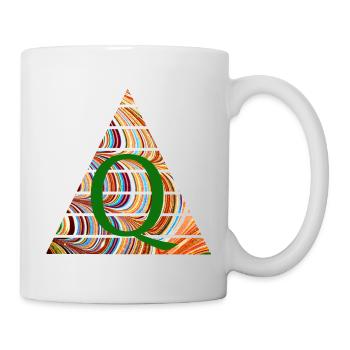 Dreieck E 56 Q - Mug - white - Right