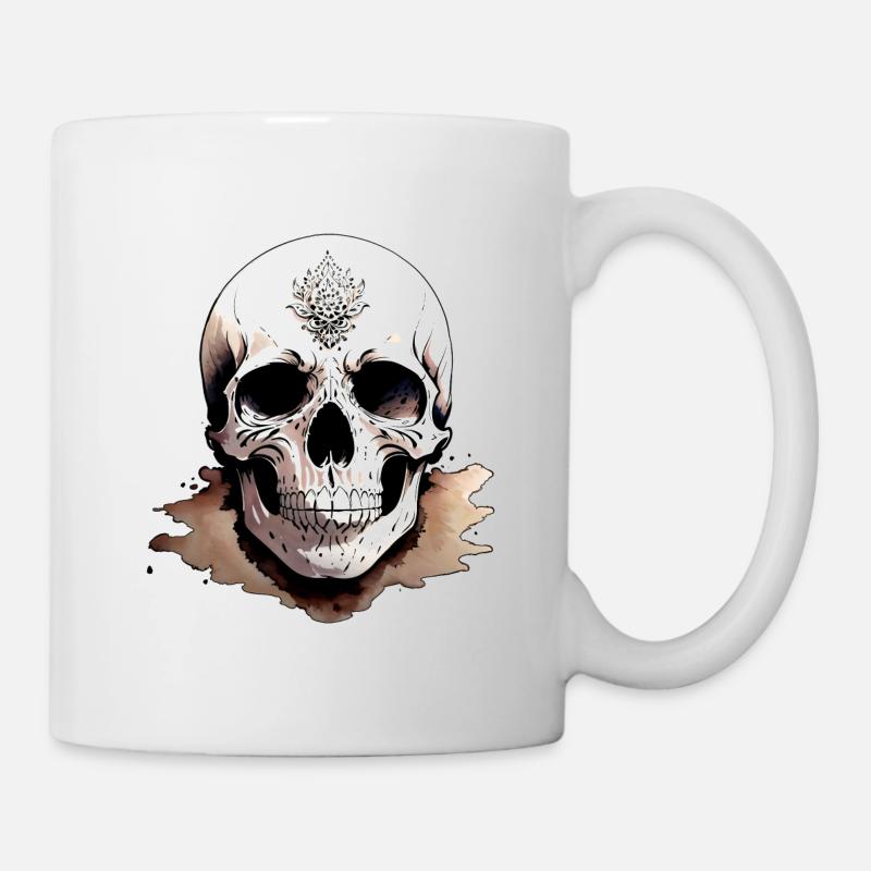 Sand Skull collection Goth - Mug blanc - blanc