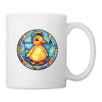 Chick Colorful Watercolor Animal Pet Illustration - Mug - white - Right