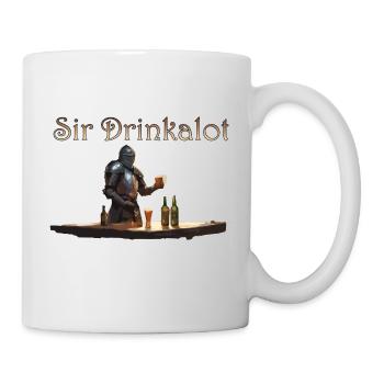 Sir Drinkalot - Tasse - Weiß - Rechts
