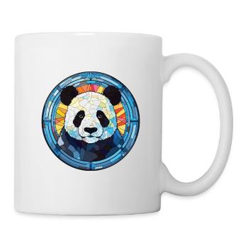 Pinguin Bunte Aquarell-Tierillustration - Tasse - Weiß - Rechts