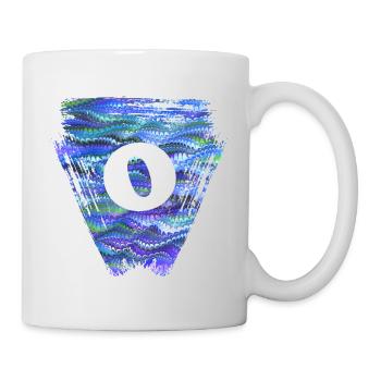 Dreieck E 103 o - Mug blanc - blanc - Droite