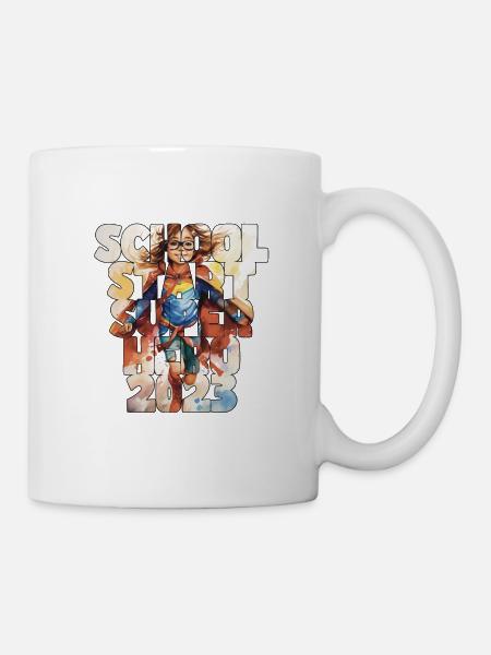 Girlz Superhero School Start - Mug - white