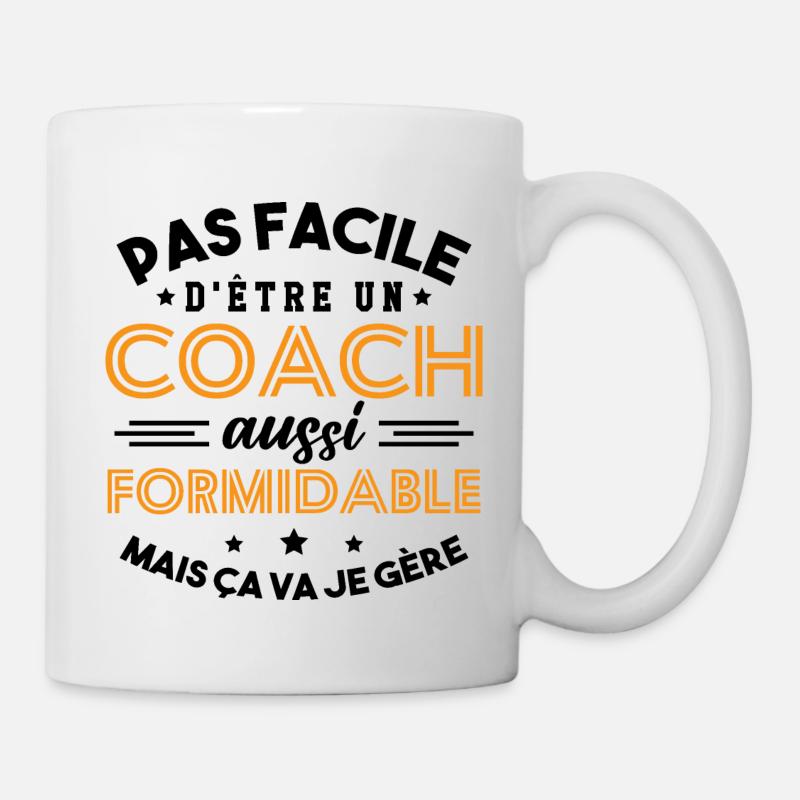 Cadeau Formidable pour Coach Formidable - Mug blanc - blanc