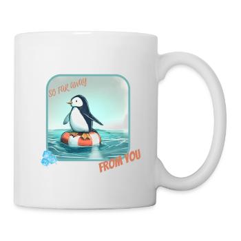 so far away from you - Mug blanc - blanc - Droite